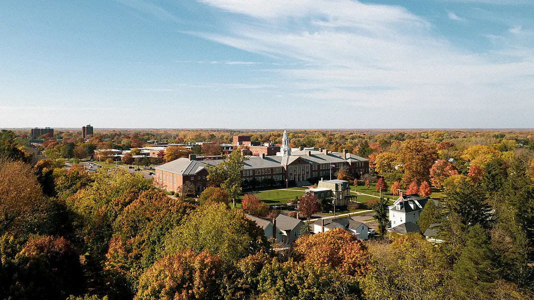 aerial image of Brockport